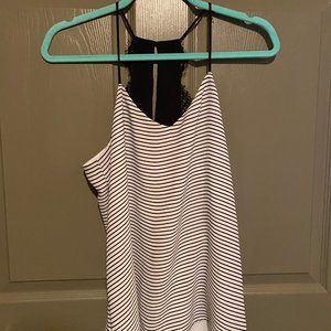 Black and White Express Top